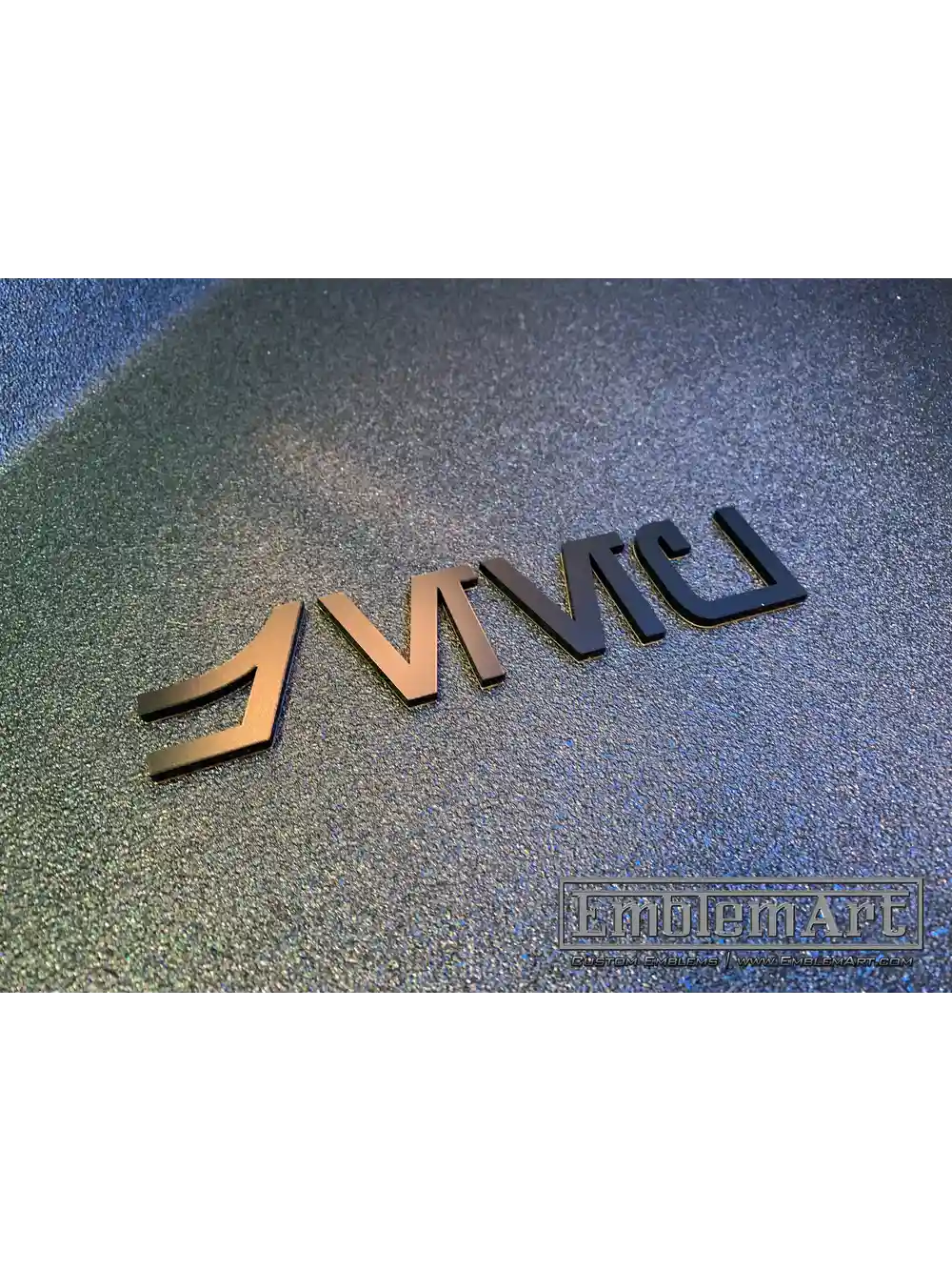 Custom Black Emblems - Aurebesh 02 Emblem
