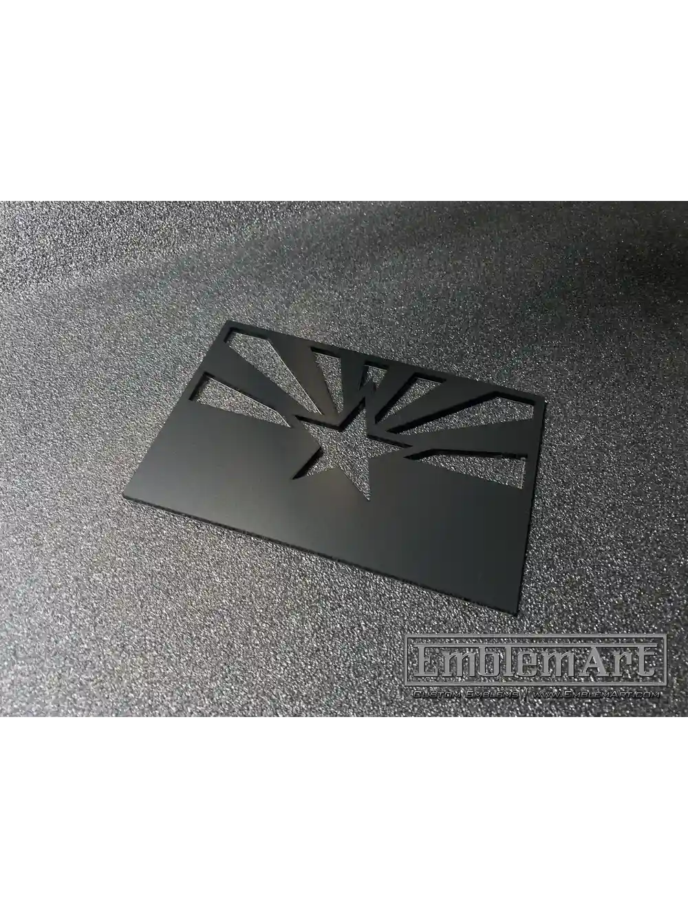 Custom Black Emblems - Az Flag 01 Black Emblem