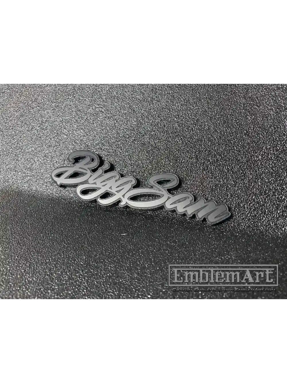 Custom Black Emblems - Bigg Sam 01 Black Emblem