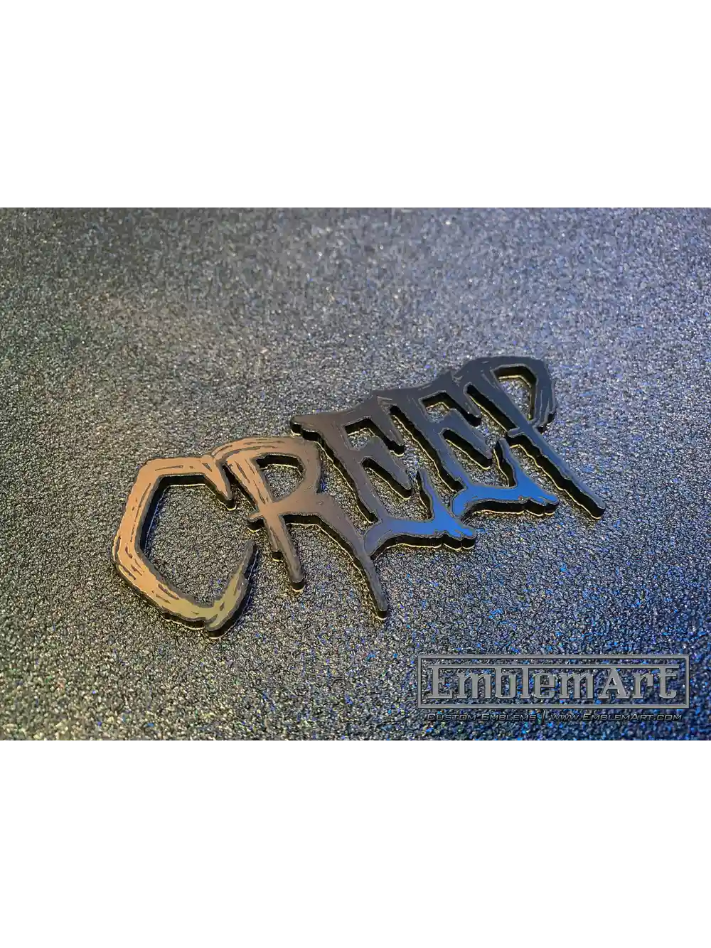Custom Black Emblems - Creep 01 Black Emblem