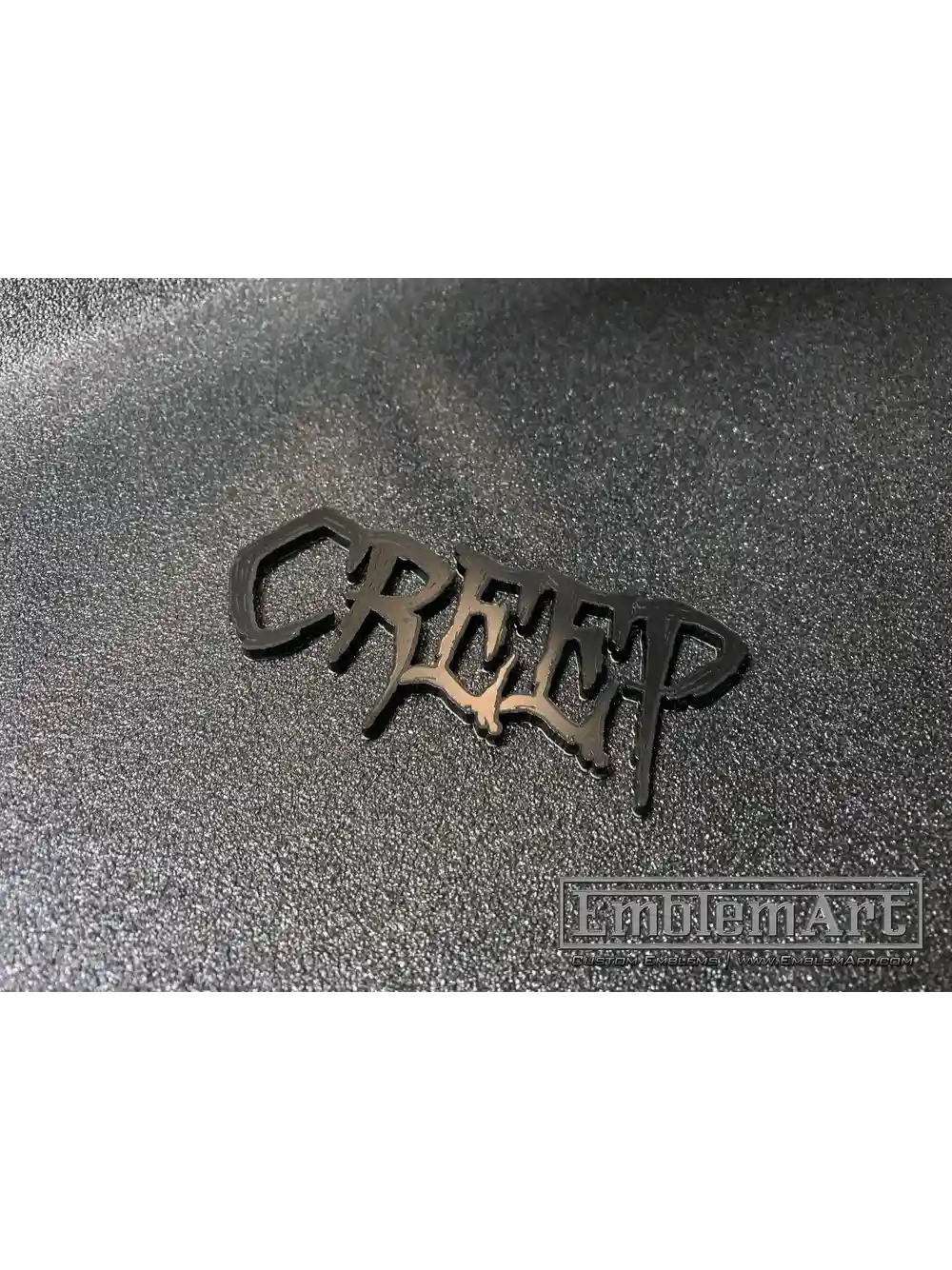 Custom Black Emblems - Creep 02 Black Emblem