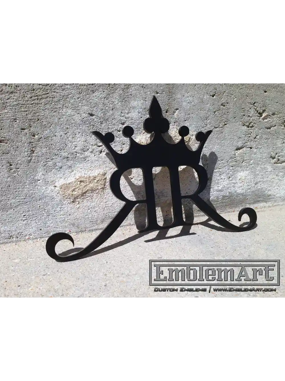 Custom Black Emblems - Black Rr Emblem