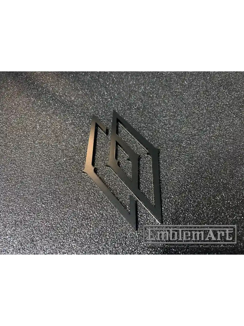 Custom Black Emblems - Diamond 03 Black Emblem
