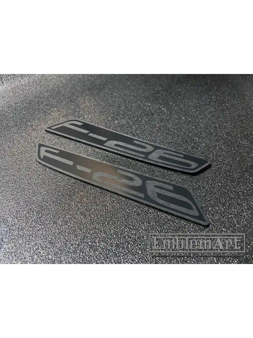 Custom Black Emblems - F 26 01 Black Emblem