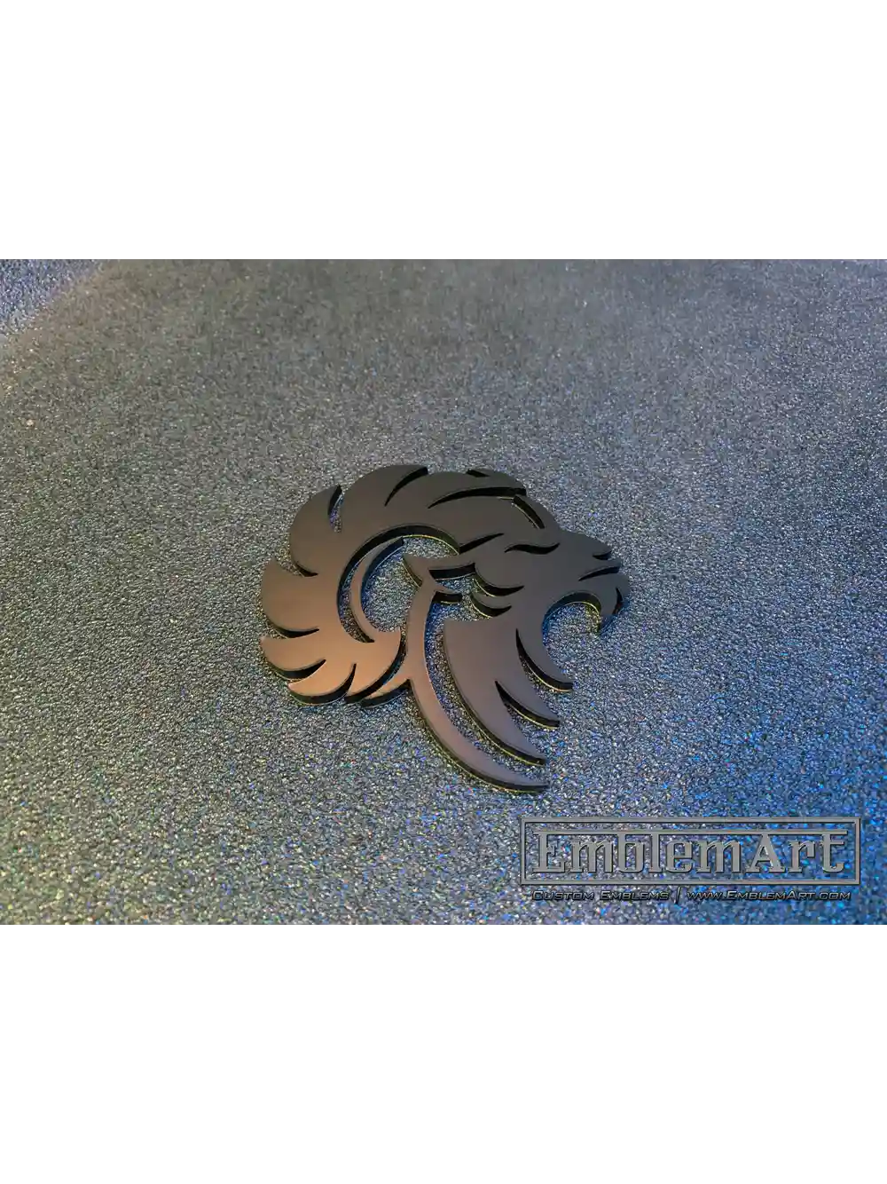 Custom Black Emblems - Hell Ram 01 Emblem