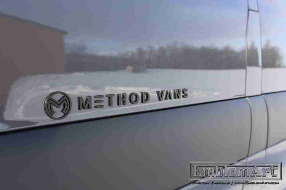 Custom Black Emblems - Custom Method Vans Emblem