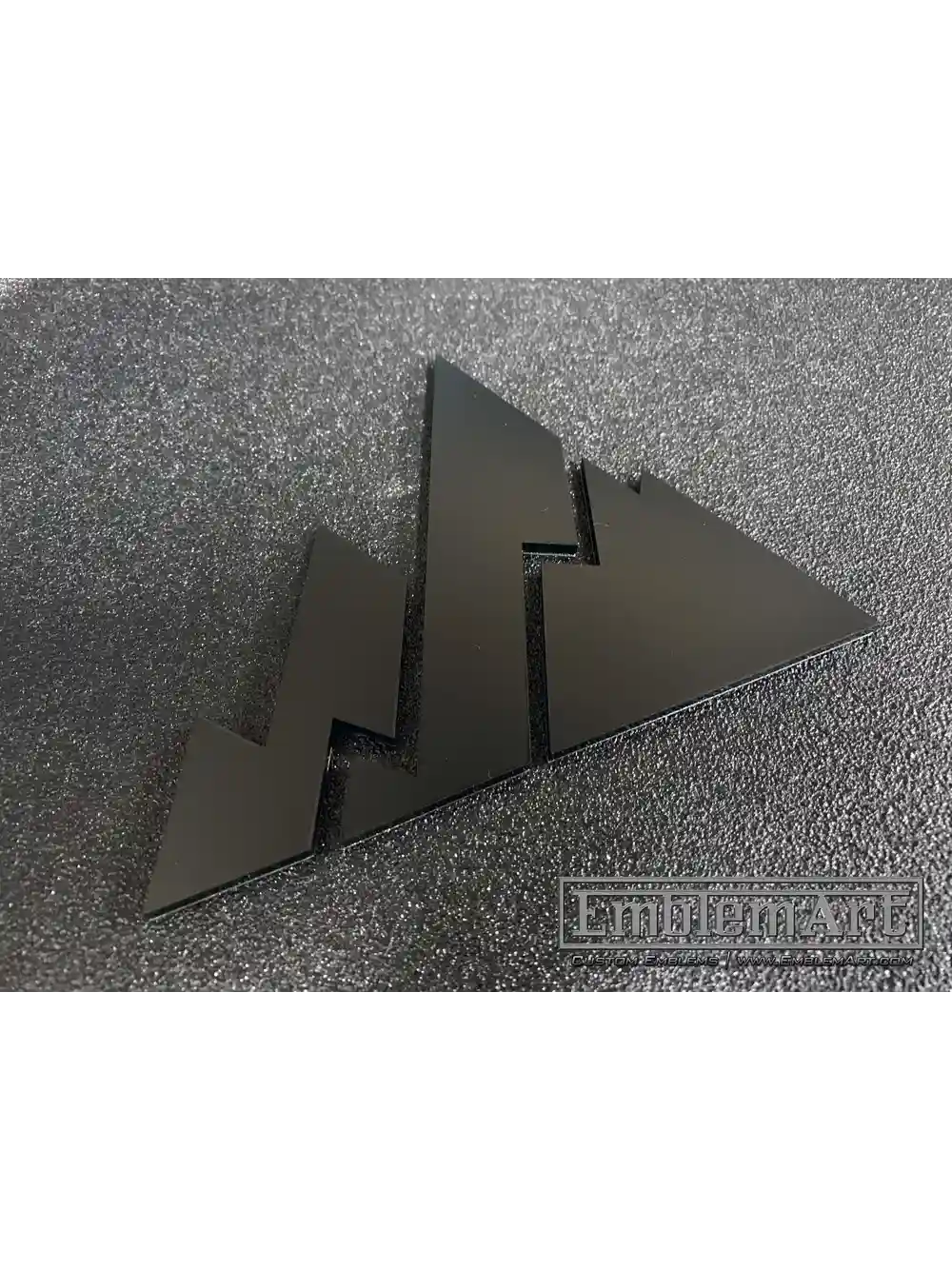 Custom Black Emblems - Mountain Black Emblem