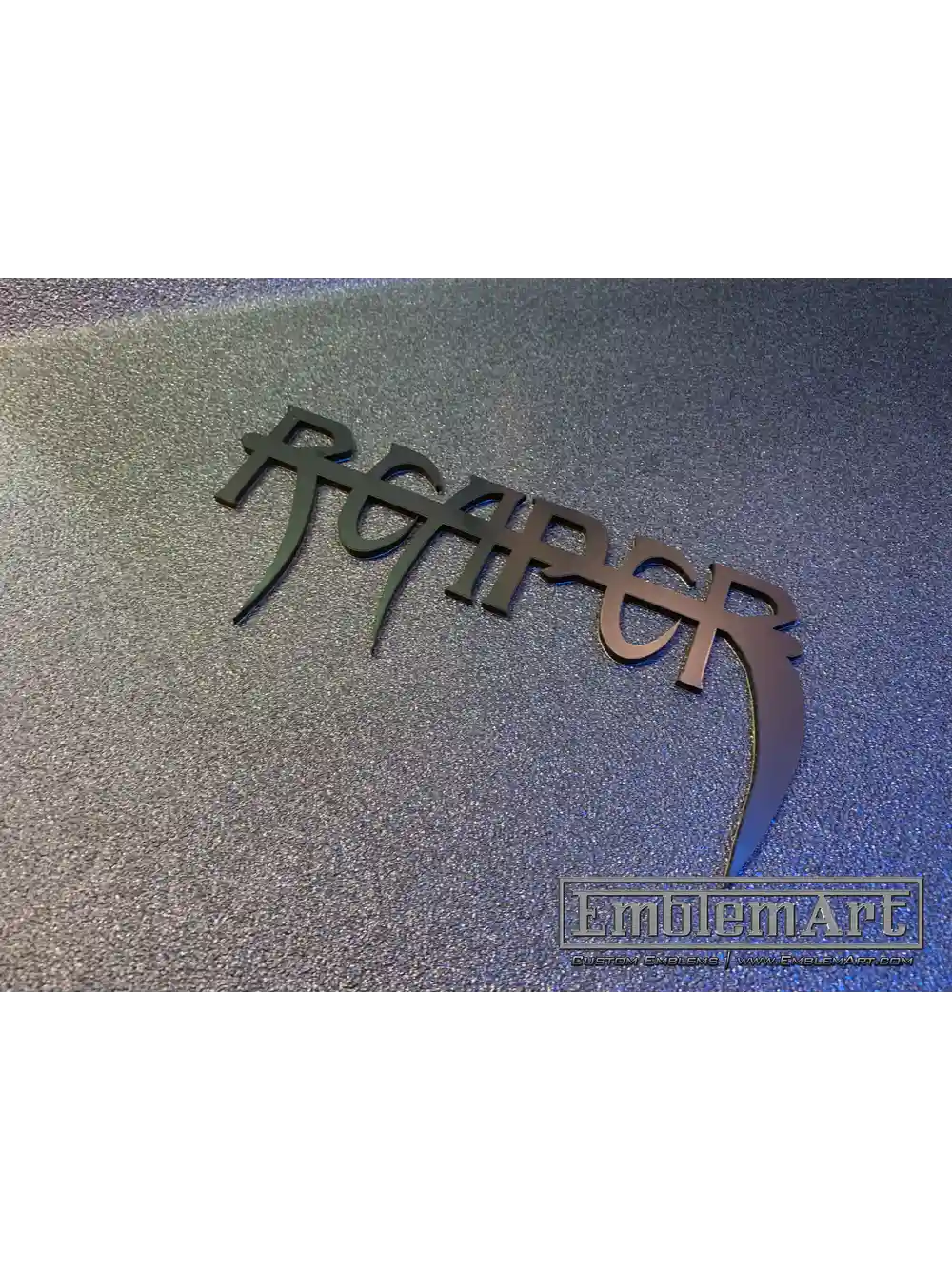 Custom Black Emblems - Reaper 02 Black Emblem
