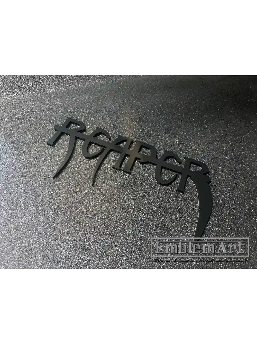 Custom Black Emblems - Reaper 04 Black Emblem