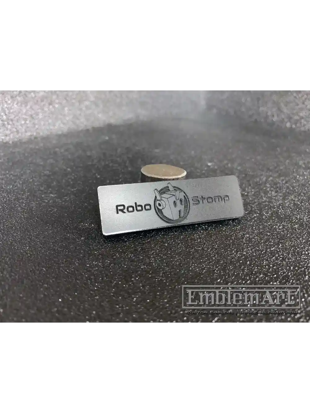 Custom Black Emblems - Robo Stomp Black Emblem
