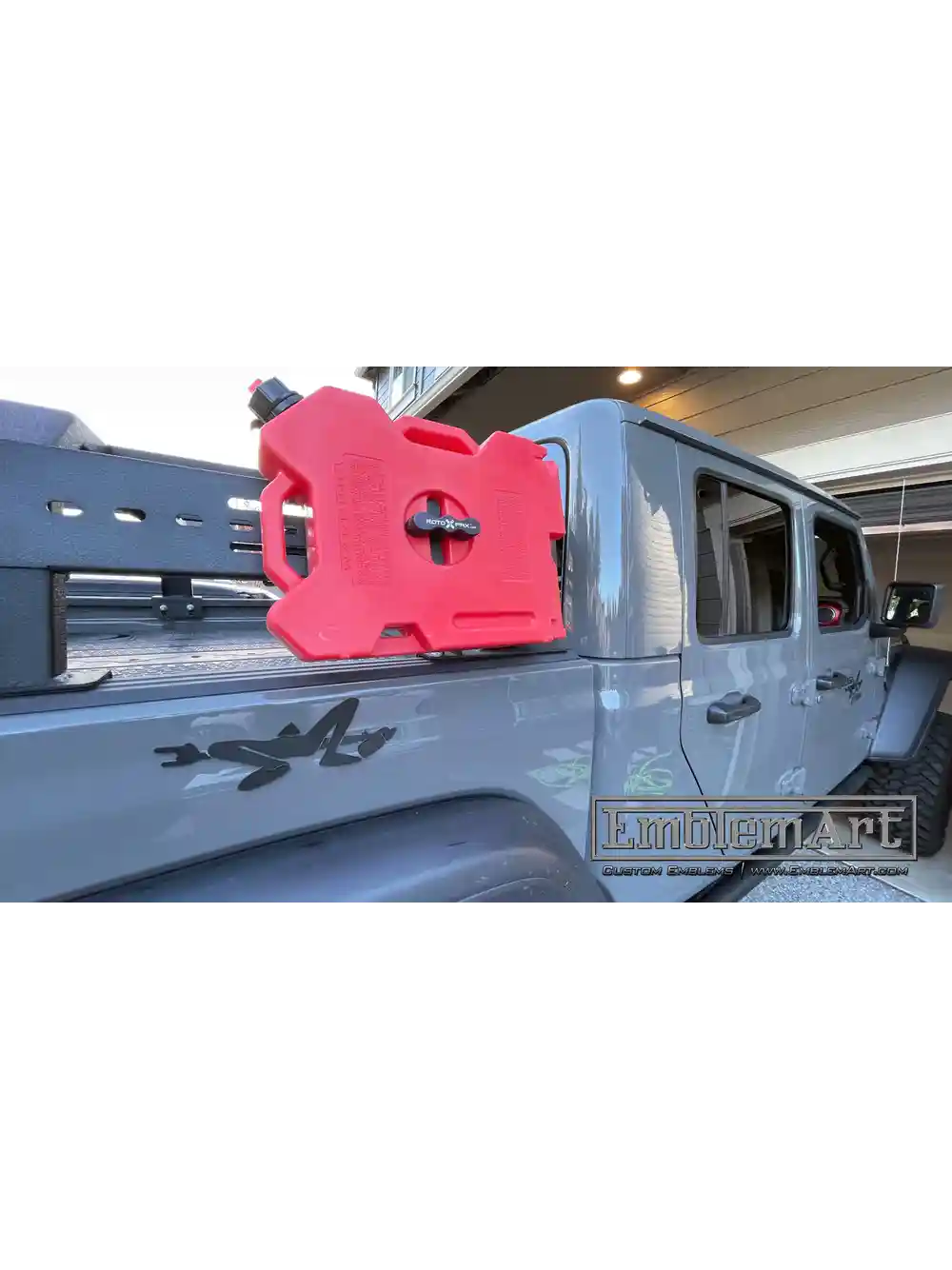 Custom Black Emblems - Rocker Down 01 Emblem