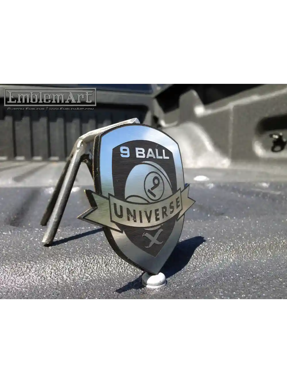 Custom Chrome Emblems - 9ball01 Emblem