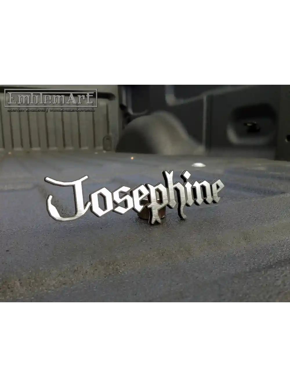 Custom Chrome Emblems - Josephine01 Emblem