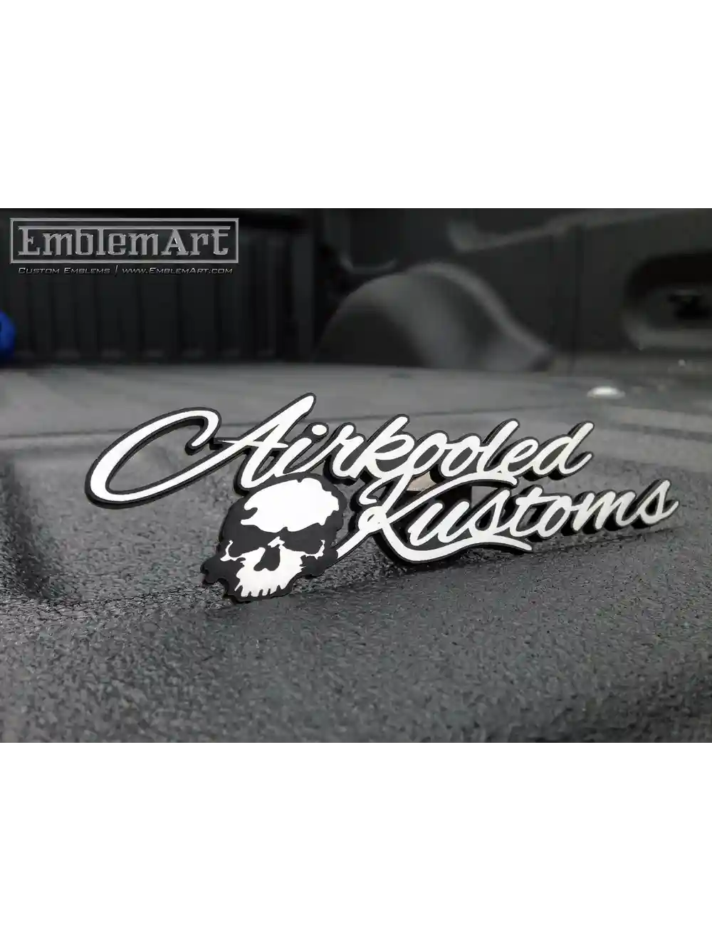 Custom Chrome Emblems - Aircooleds01 Emblem