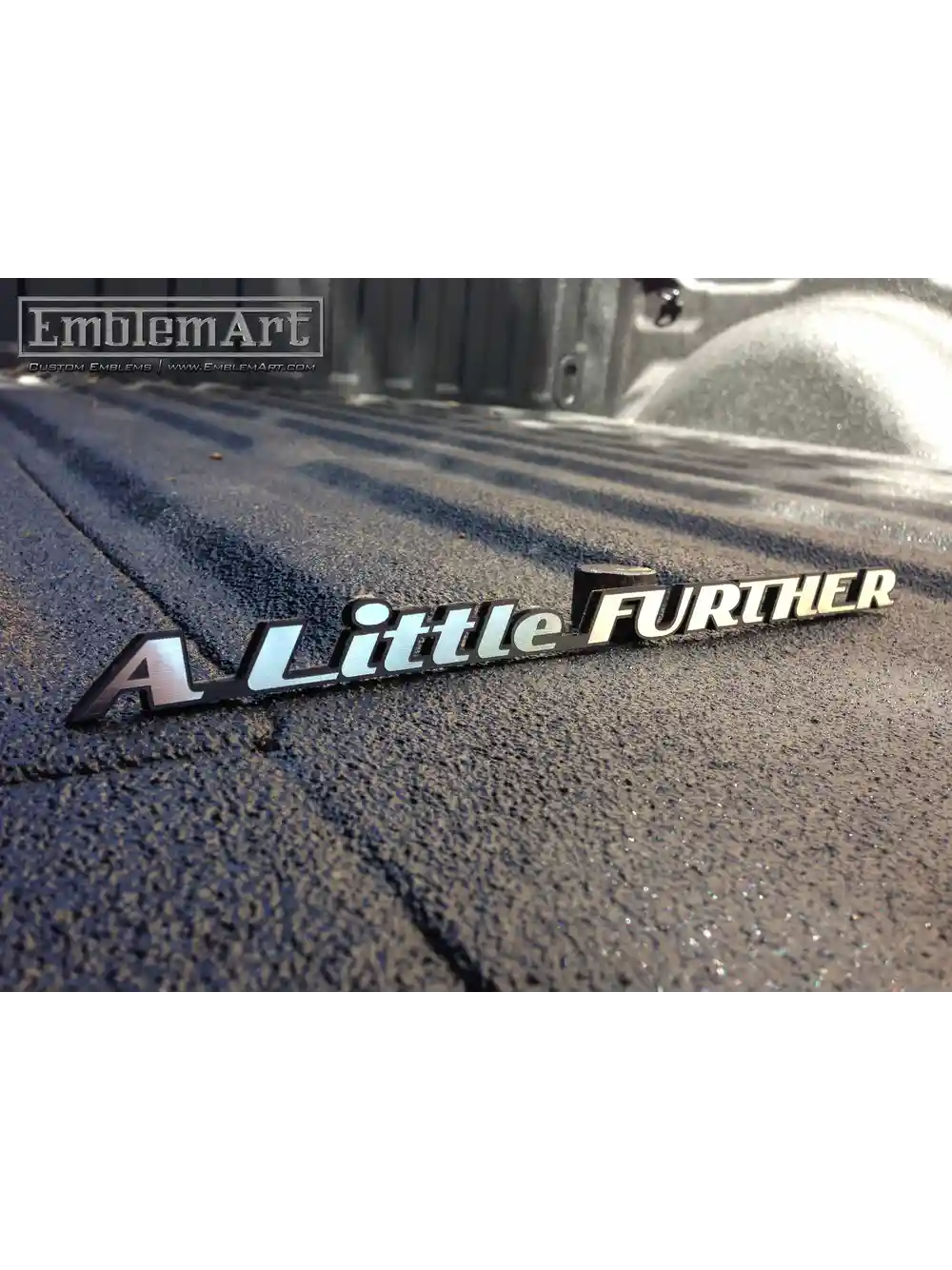Custom Chrome Emblems - Alittlefurther01 Emblem