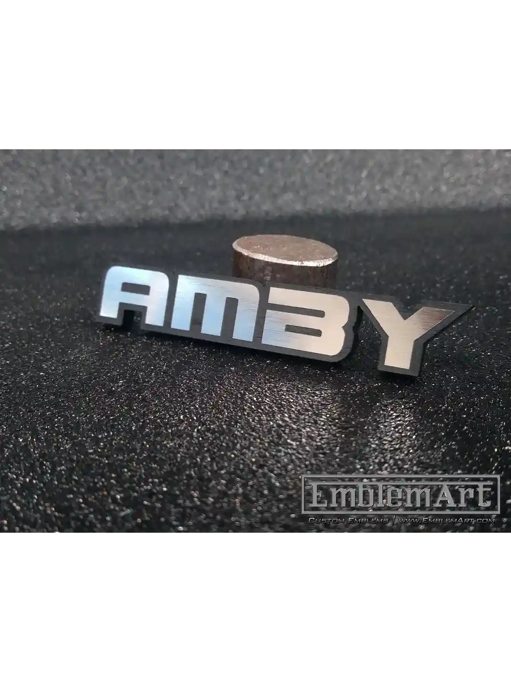 Custom Chrome Emblems - Amby Chrome 01 Emblem