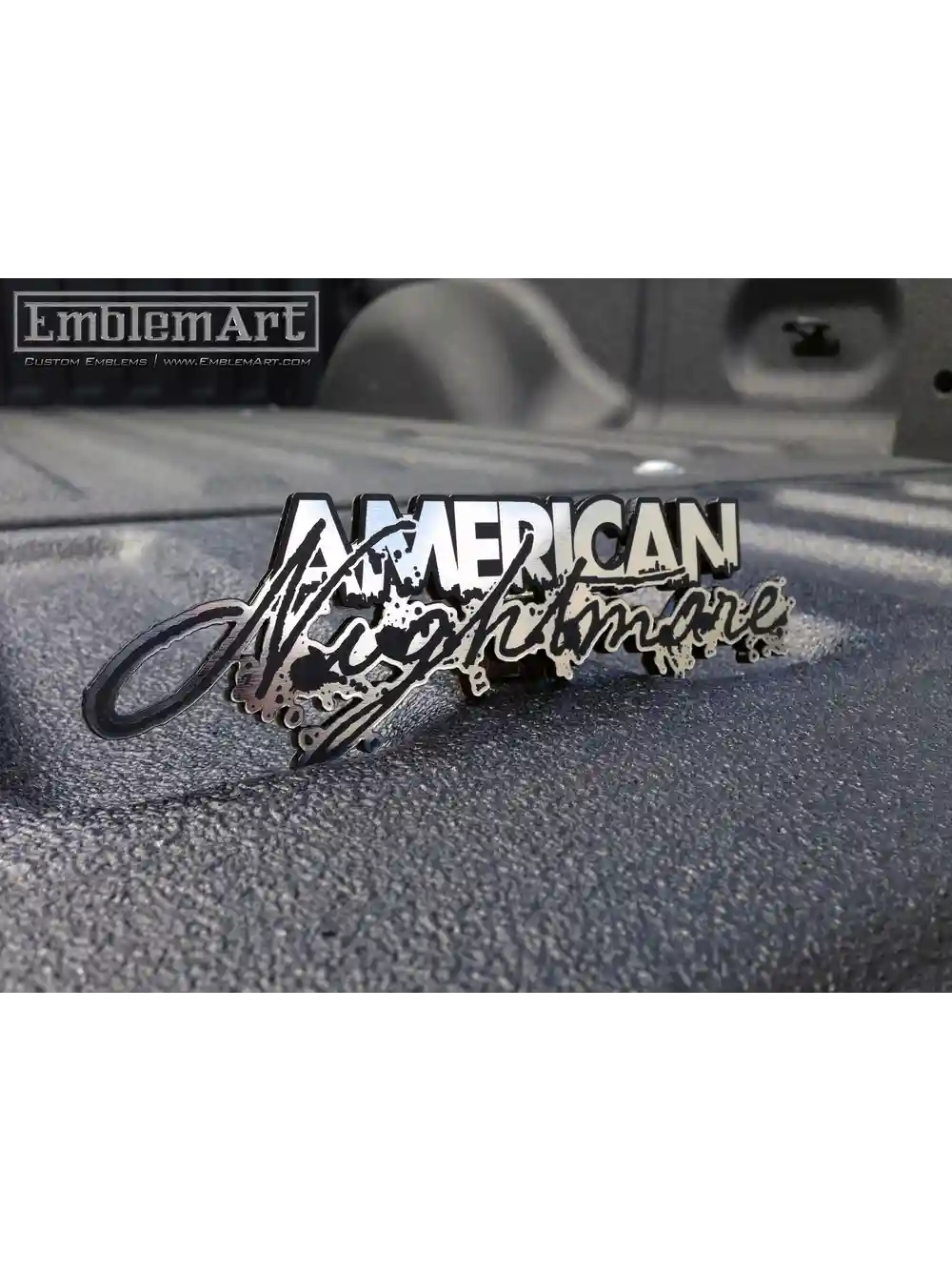 Custom Chrome Emblems - Americannightmare01 Emblem