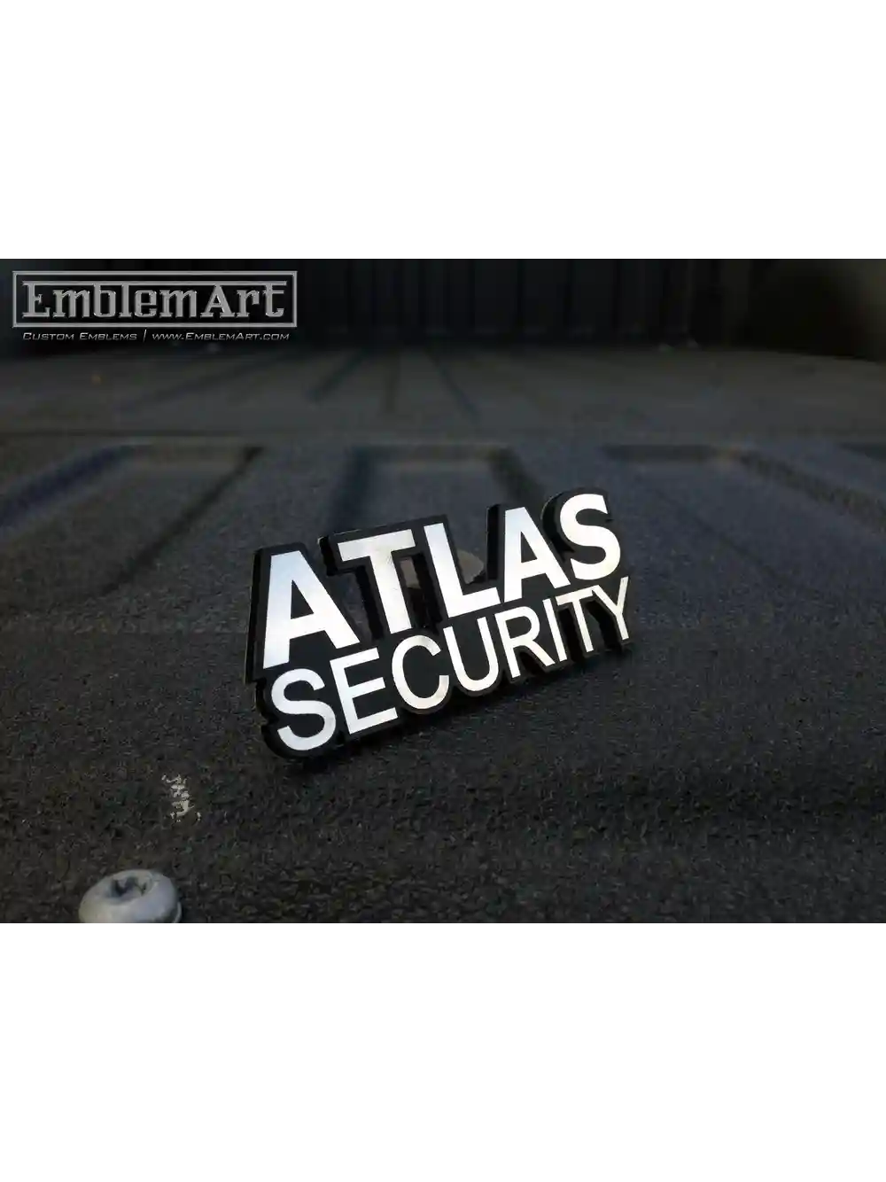 Custom Chrome Emblems - Atlas01 Emblem