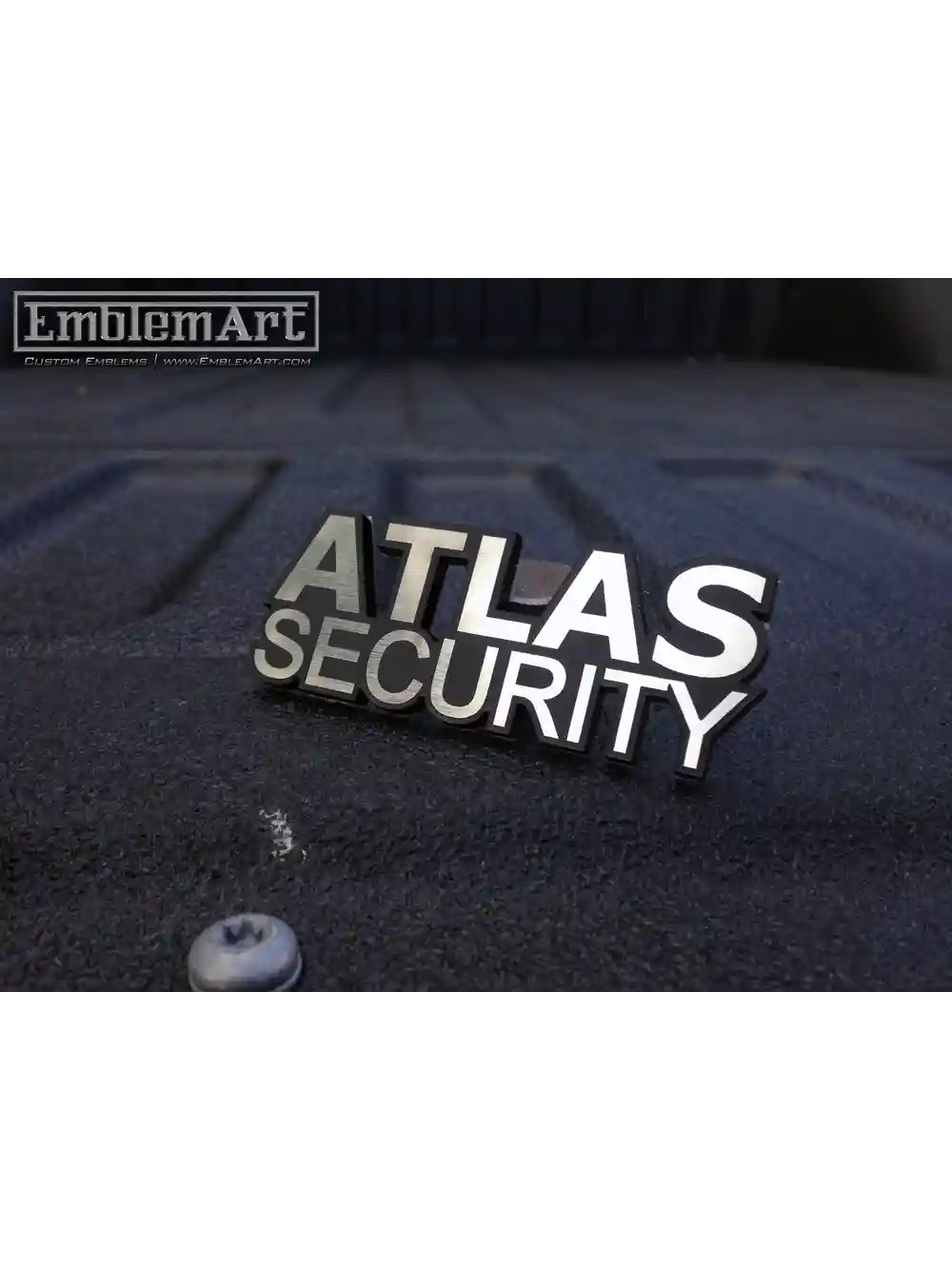 Custom Chrome Emblems - Atlas02 Emblem