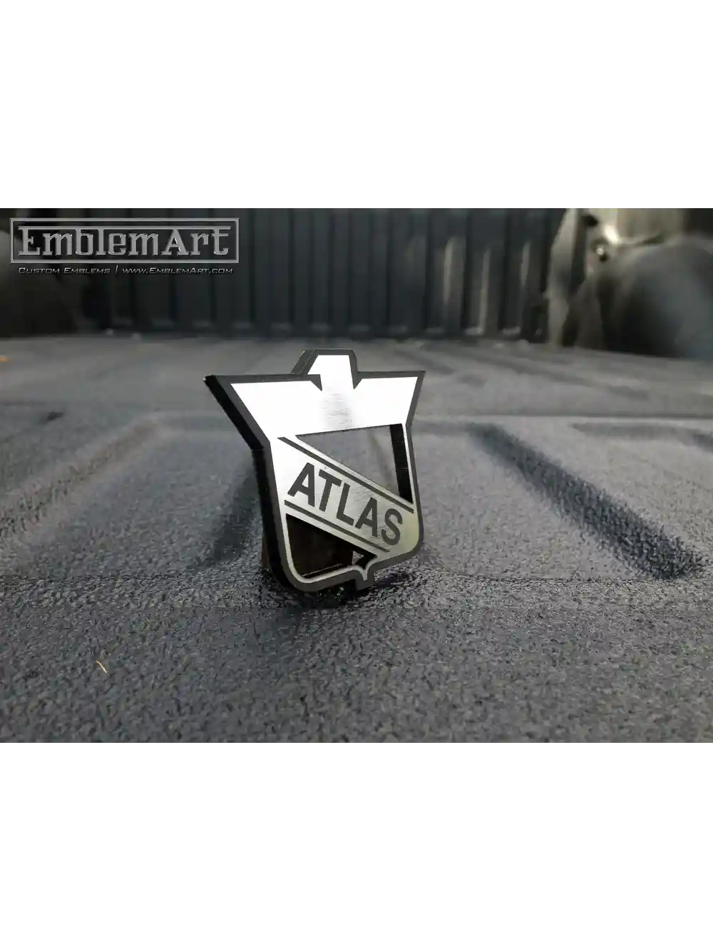 Custom Chrome Emblems - Atlas03 Emblem