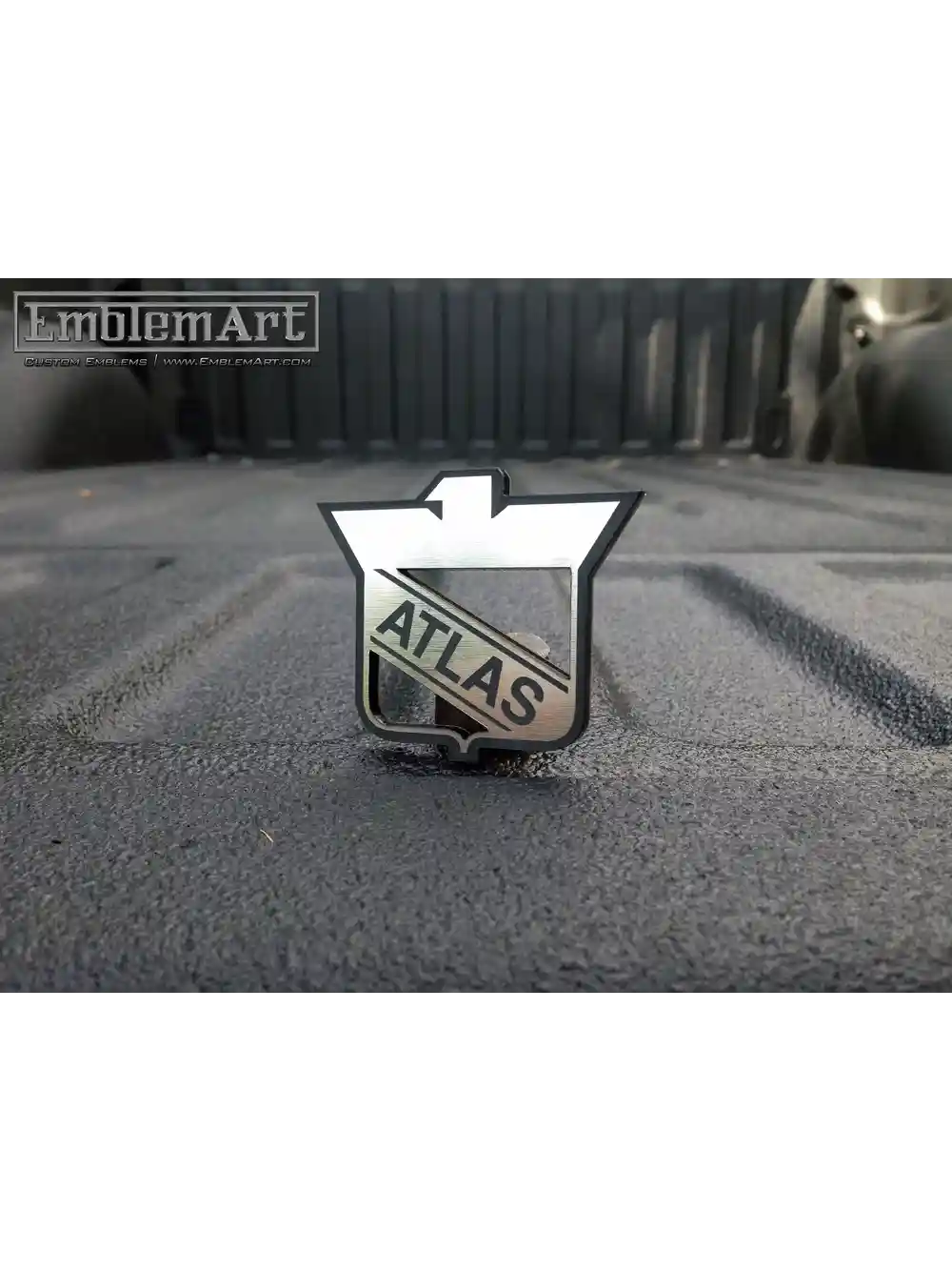 Custom Chrome Emblems - Atlas04 Emblem