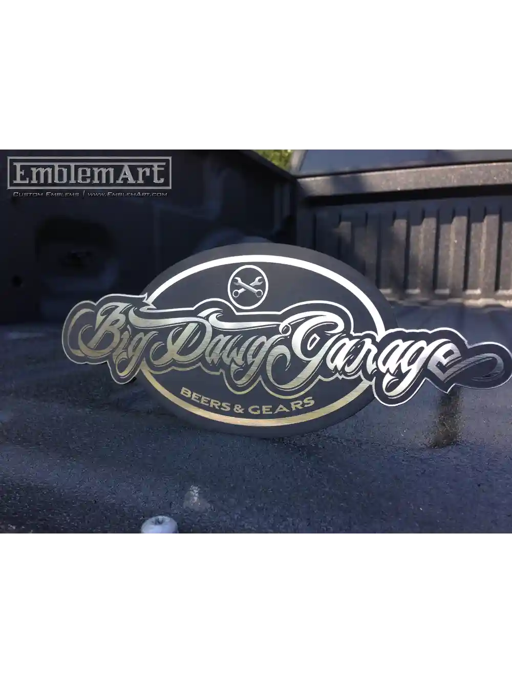 Custom Chrome Emblems - Bigdawggarage02 Emblem