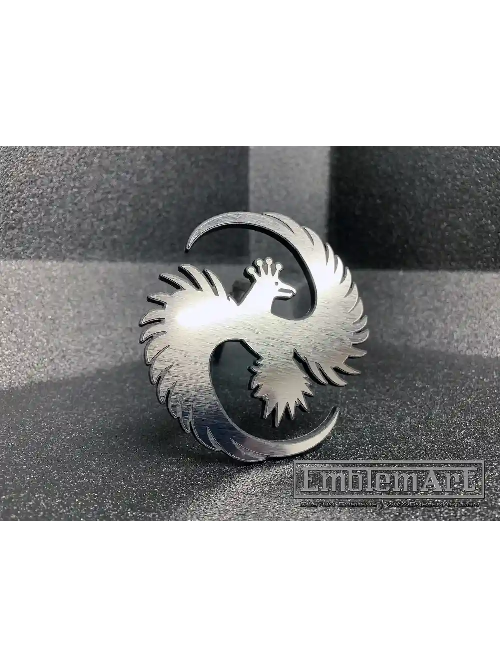Custom Chrome Emblems - Bird 01 Chrome Emblem
