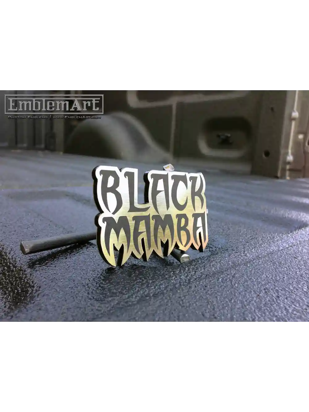 Custom Chrome Emblems - Blackmamba01 Emblem