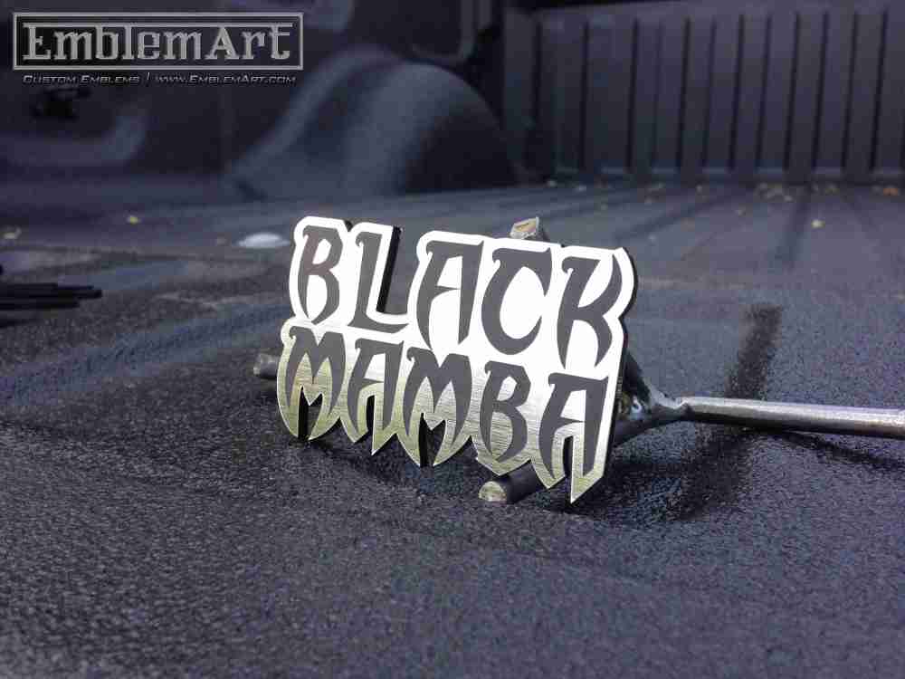 Custom Chrome Emblems - Custom Blackmamba Emblem