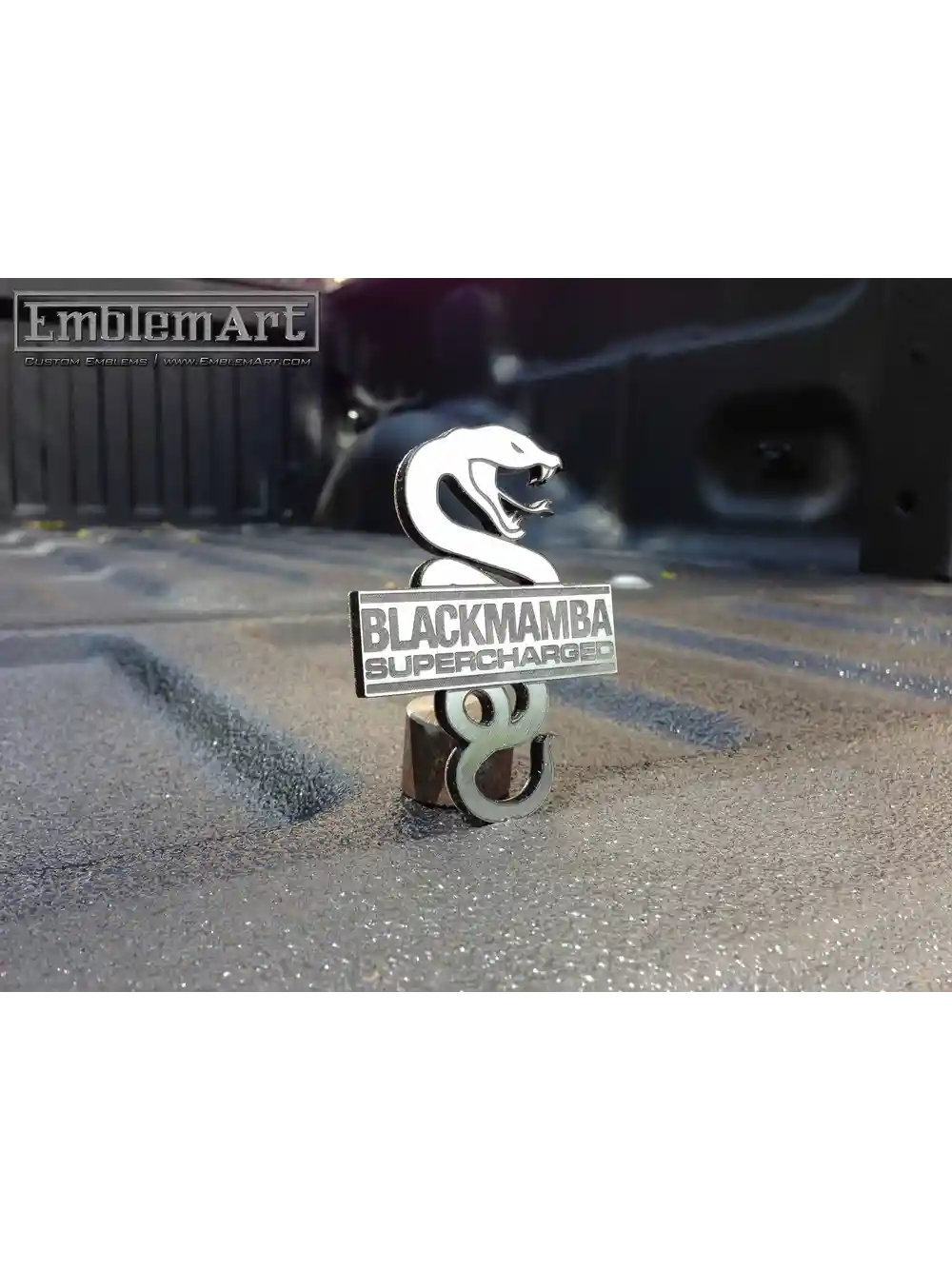 Custom Chrome Emblems - Blackmamba05 Emblem