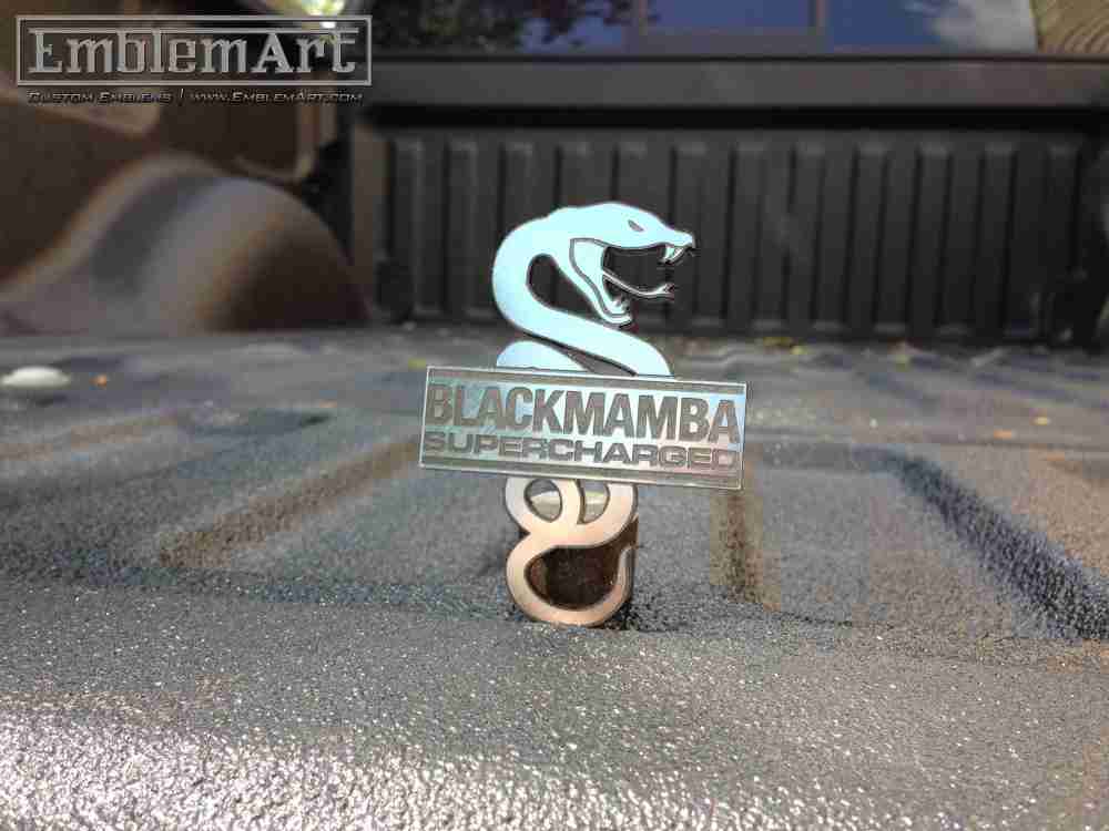 Custom Chrome Emblems - Custom Blackmamba Emblem