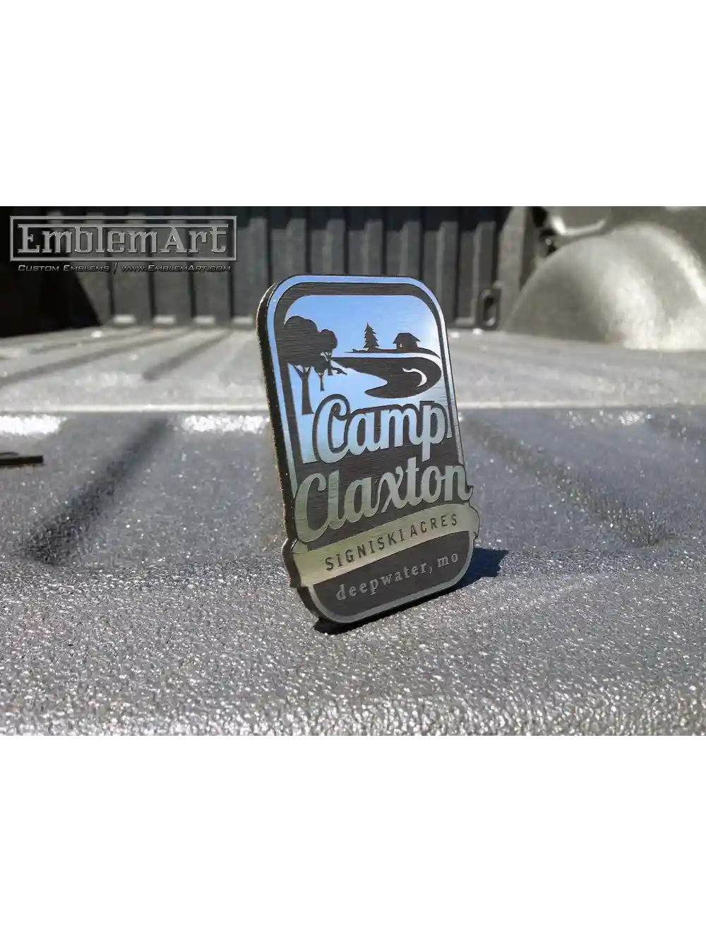 Custom Chrome Emblems - Campclaxton01 Emblem