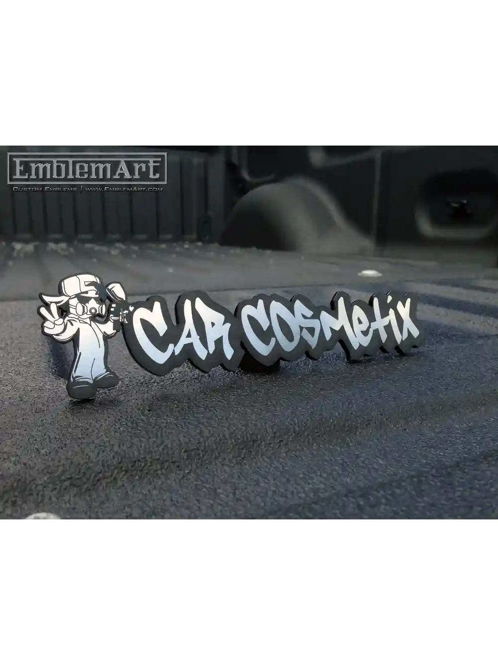 Custom Chrome Emblems - Carcosmetix01 Emblem