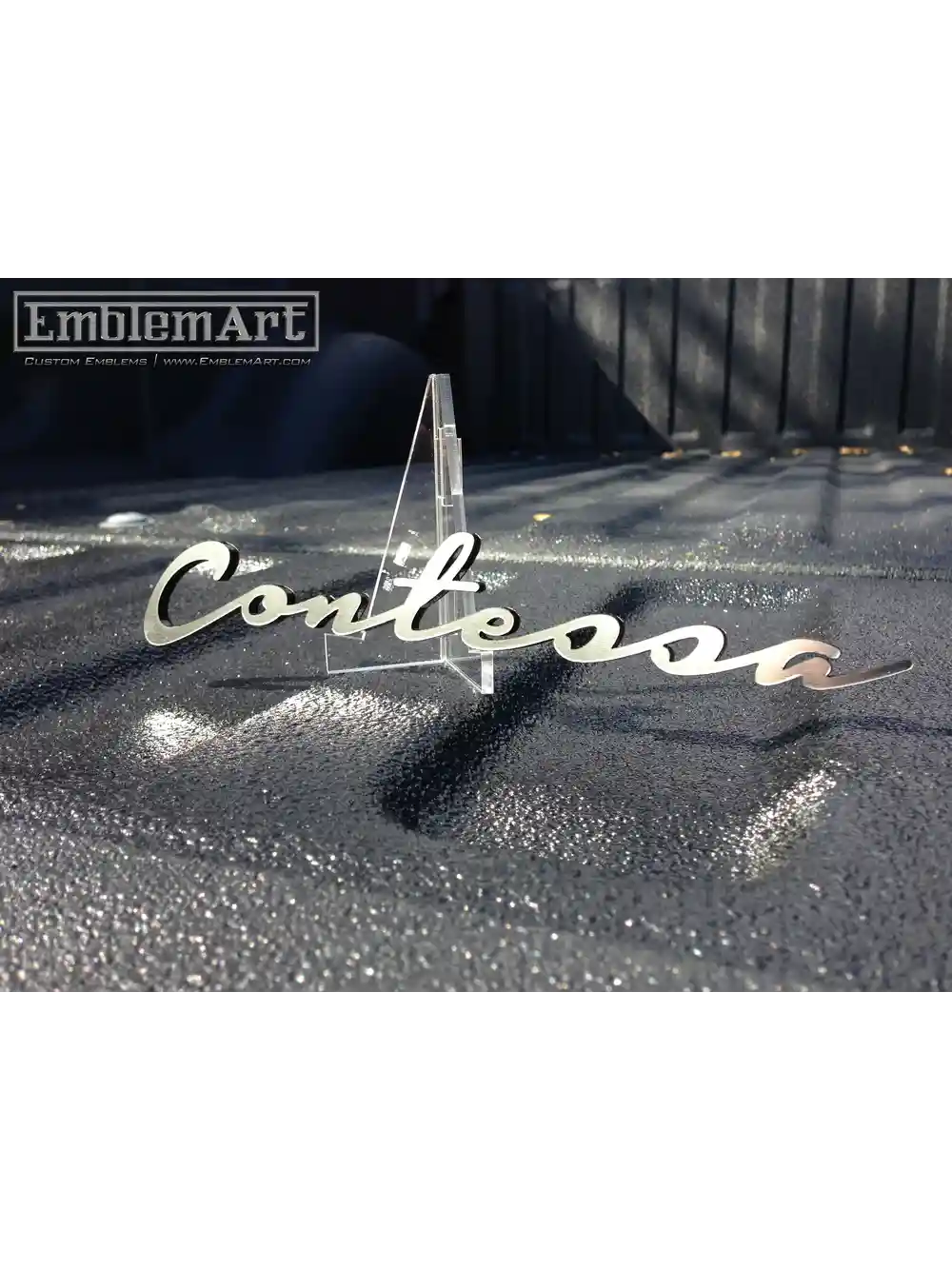 Custom Chrome Emblems - Contessa02 Emblem