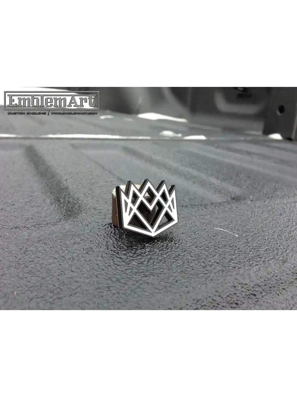 Custom Chrome Emblems - Crown01 Emblem