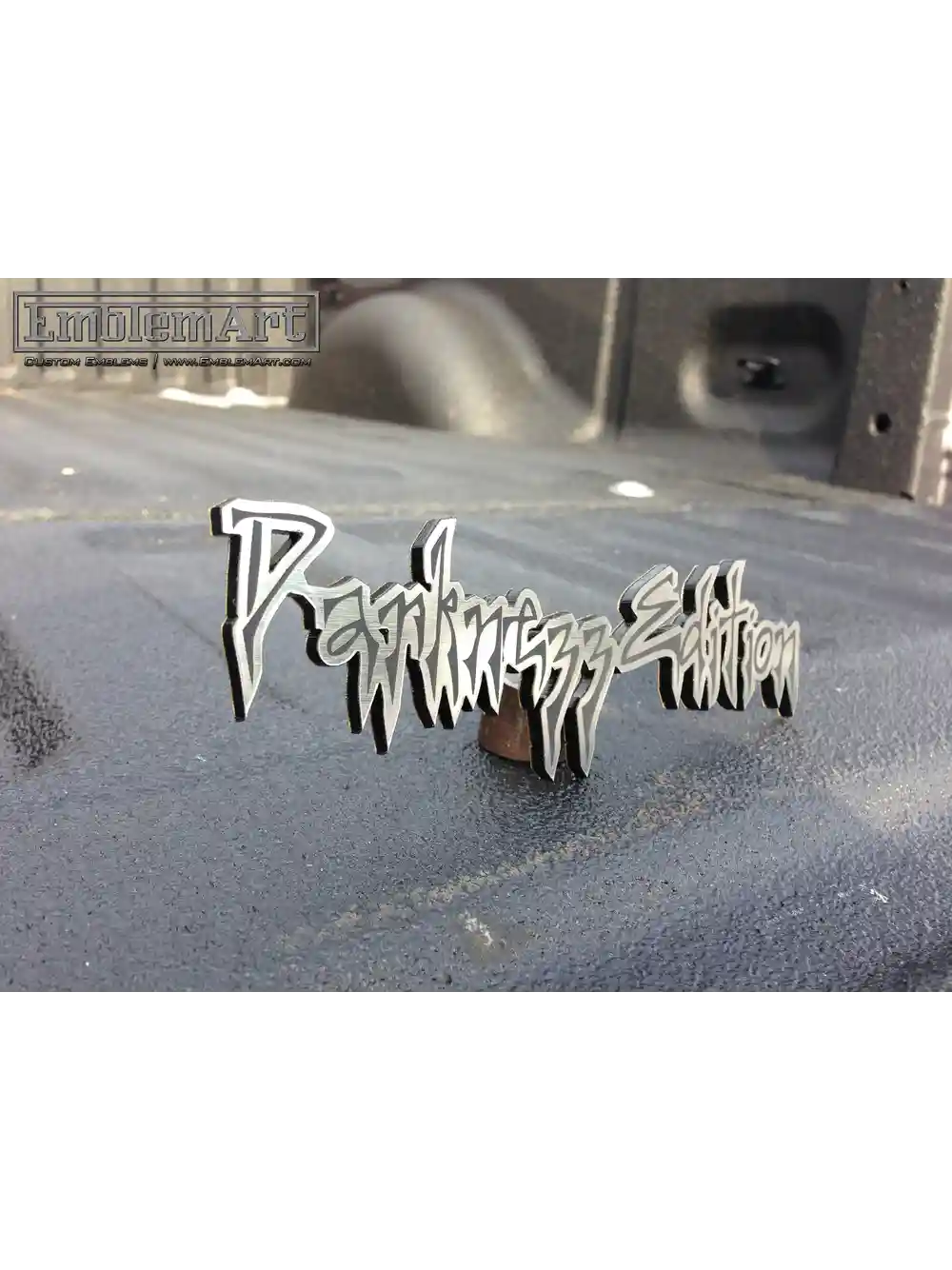 Custom Chrome Emblems - Darknessedtion01 Emblem