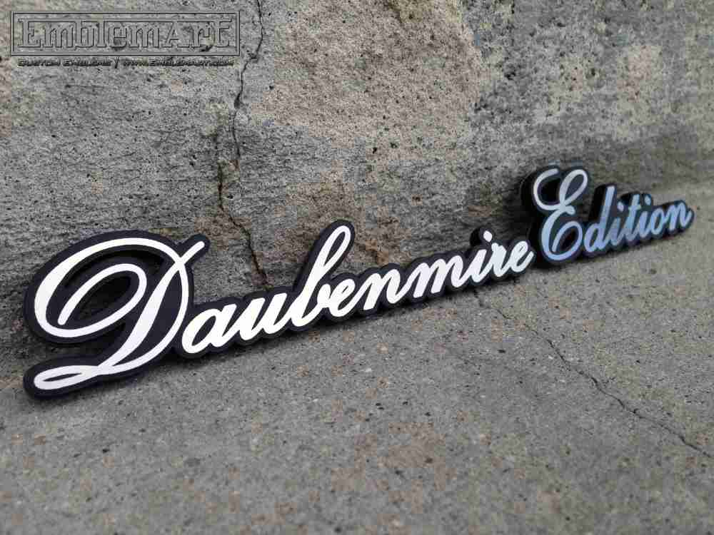 Custom Chrome Emblems - Custom Daubenmire Emblem