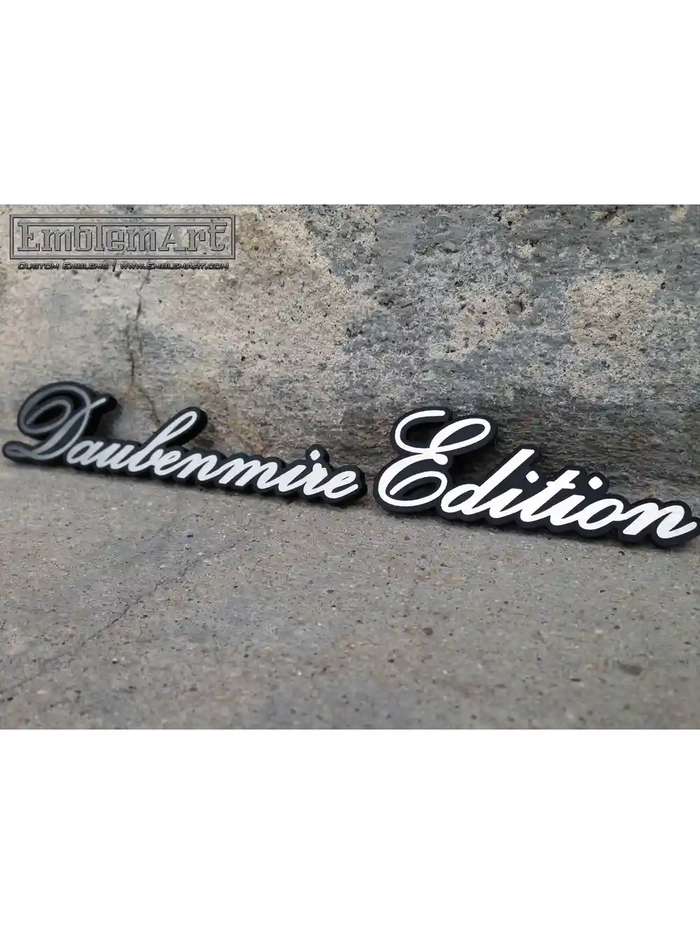 Custom Chrome Emblems - Daubenmire02 Emblem