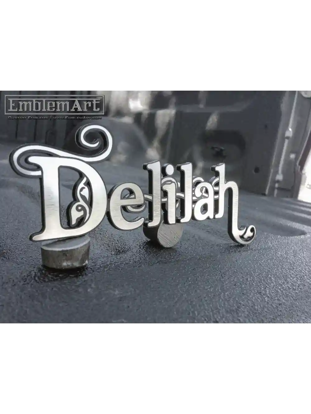 Custom Chrome Emblems - Delilah01 Emblem
