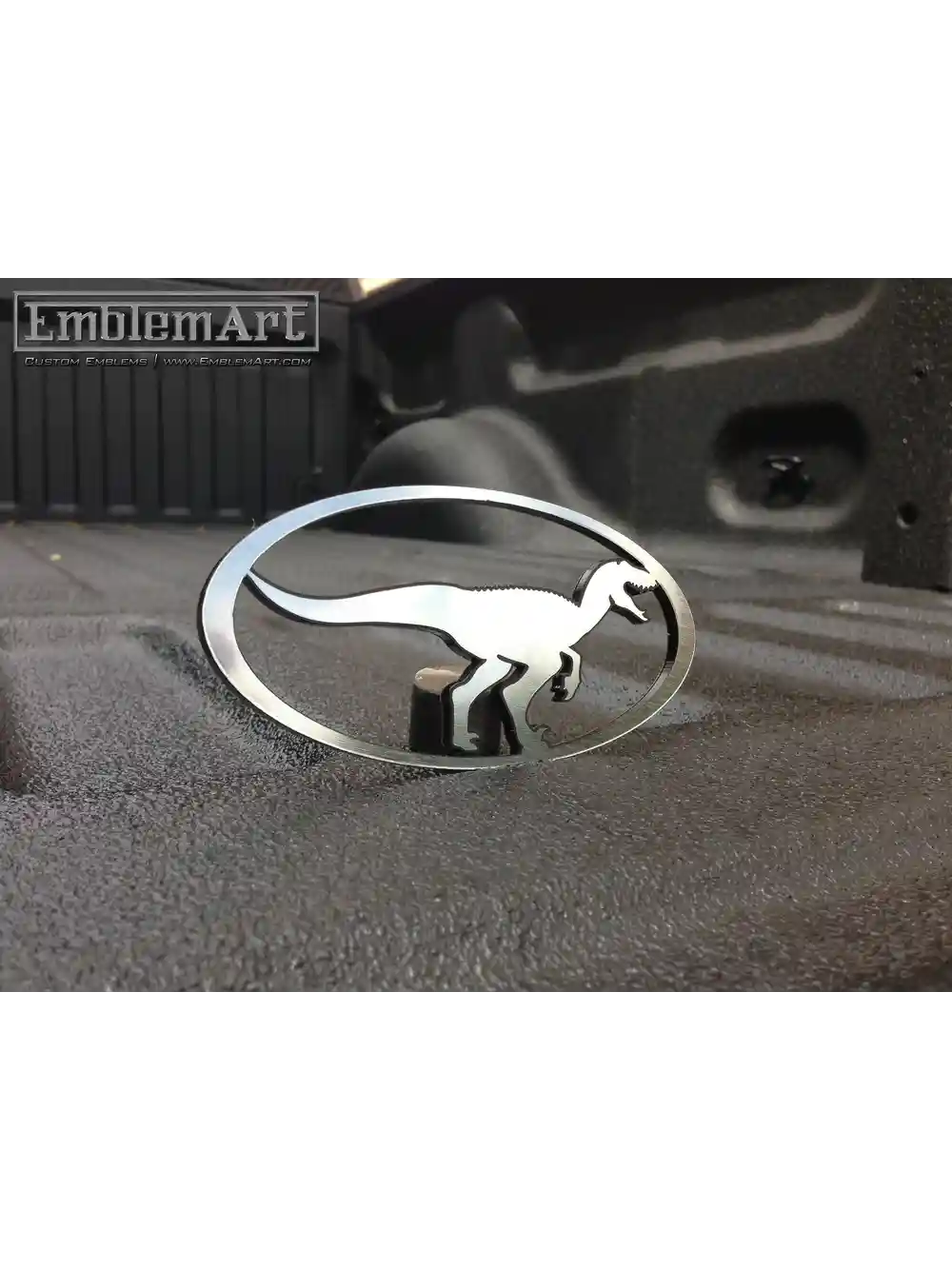Custom Chrome Emblems - Dino01 Emblem