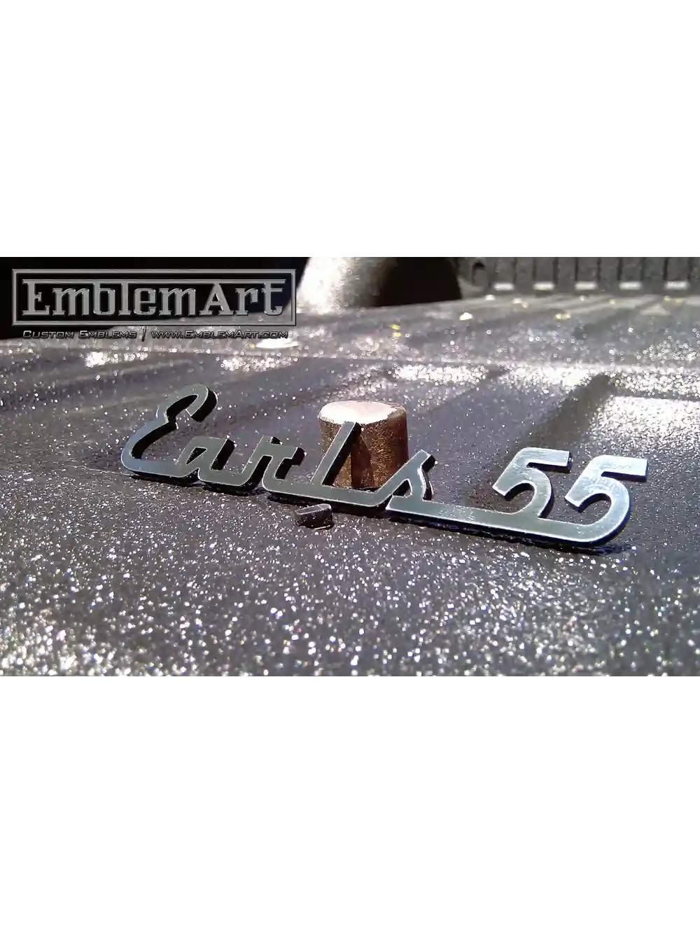 Custom Chrome Emblems - Earls5501 Emblem