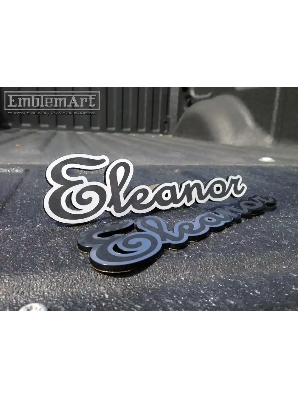 Custom Chrome Emblems - Eleanor01 Emblem