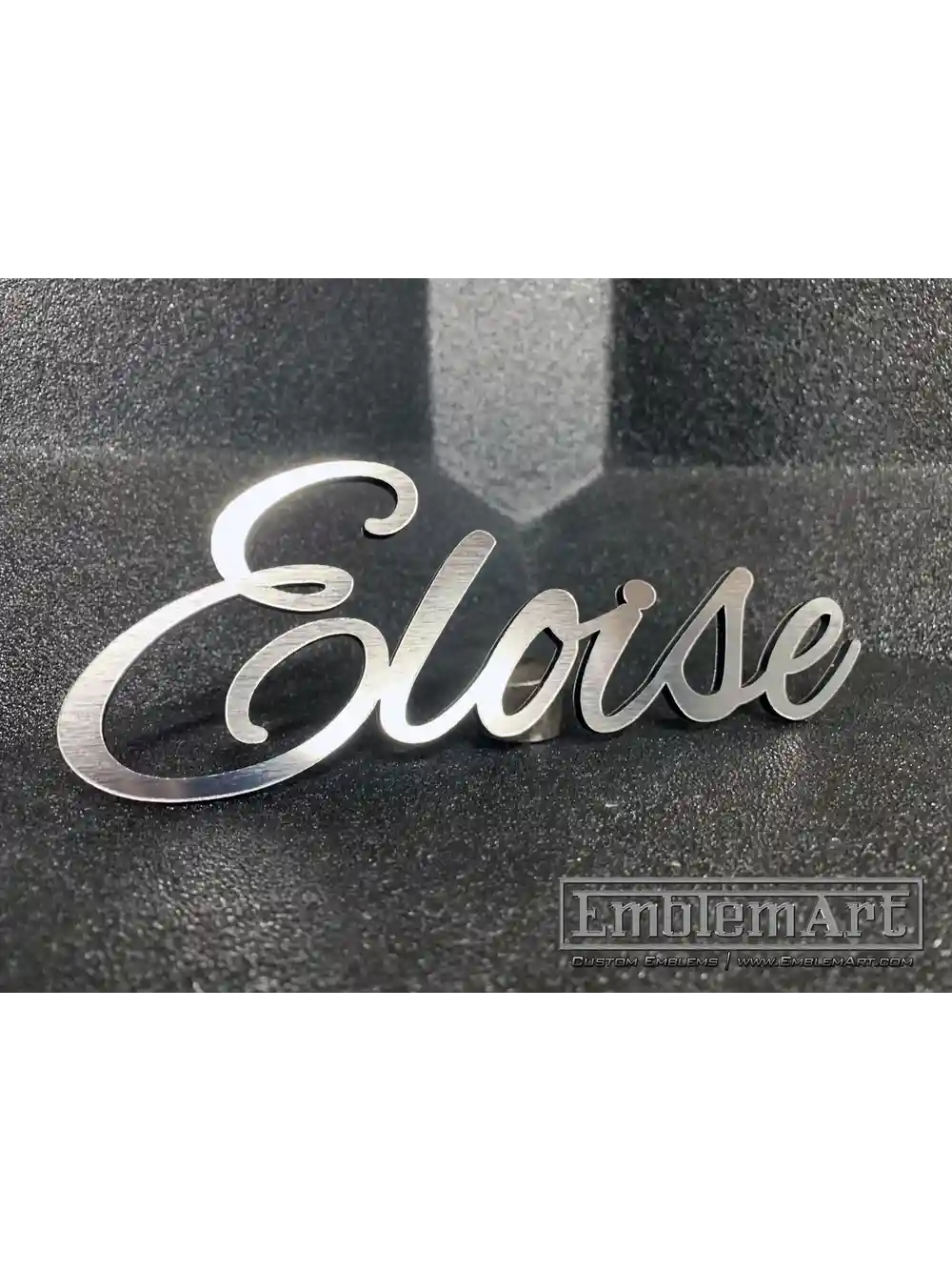 Custom Chrome Emblems - Eloise 01 Chrome Emblem