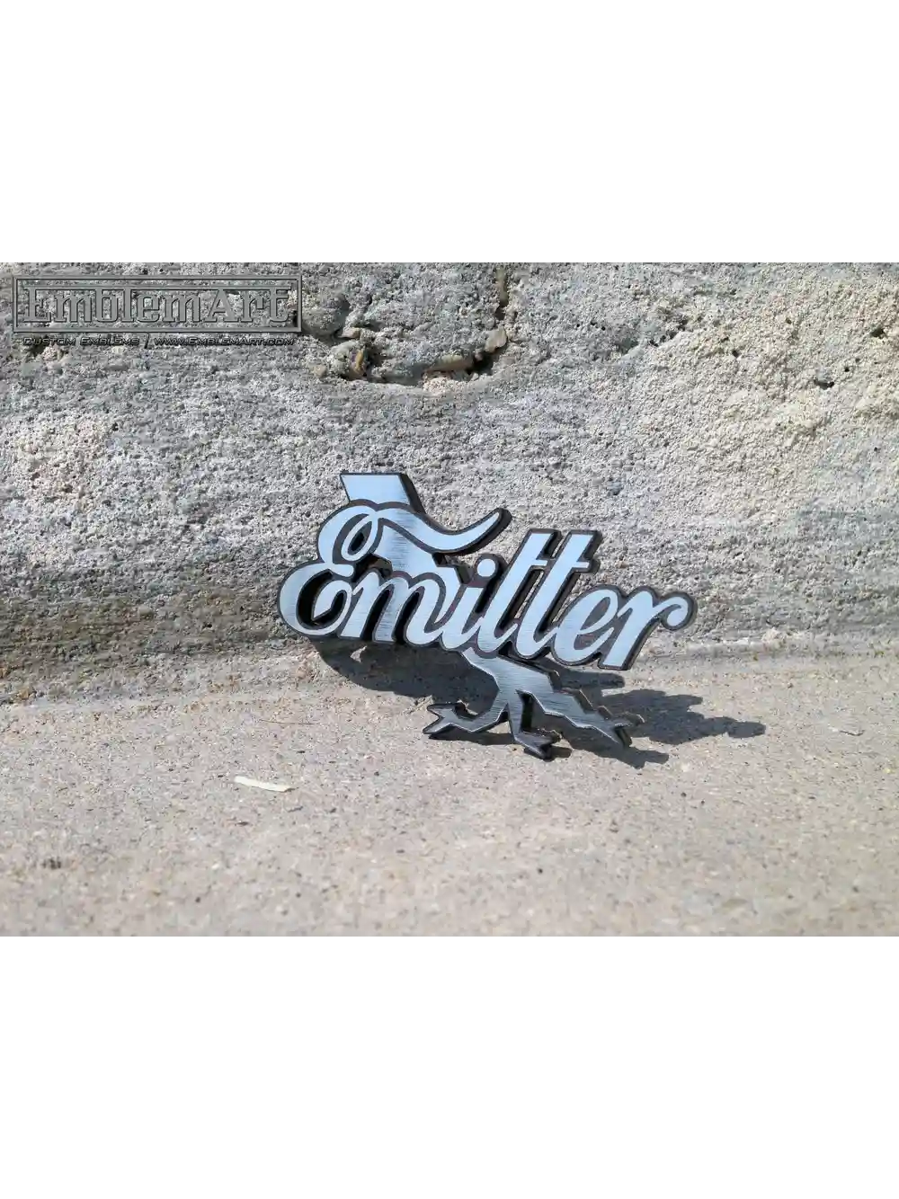 Custom Chrome Emblems - Emitter01 Emblem