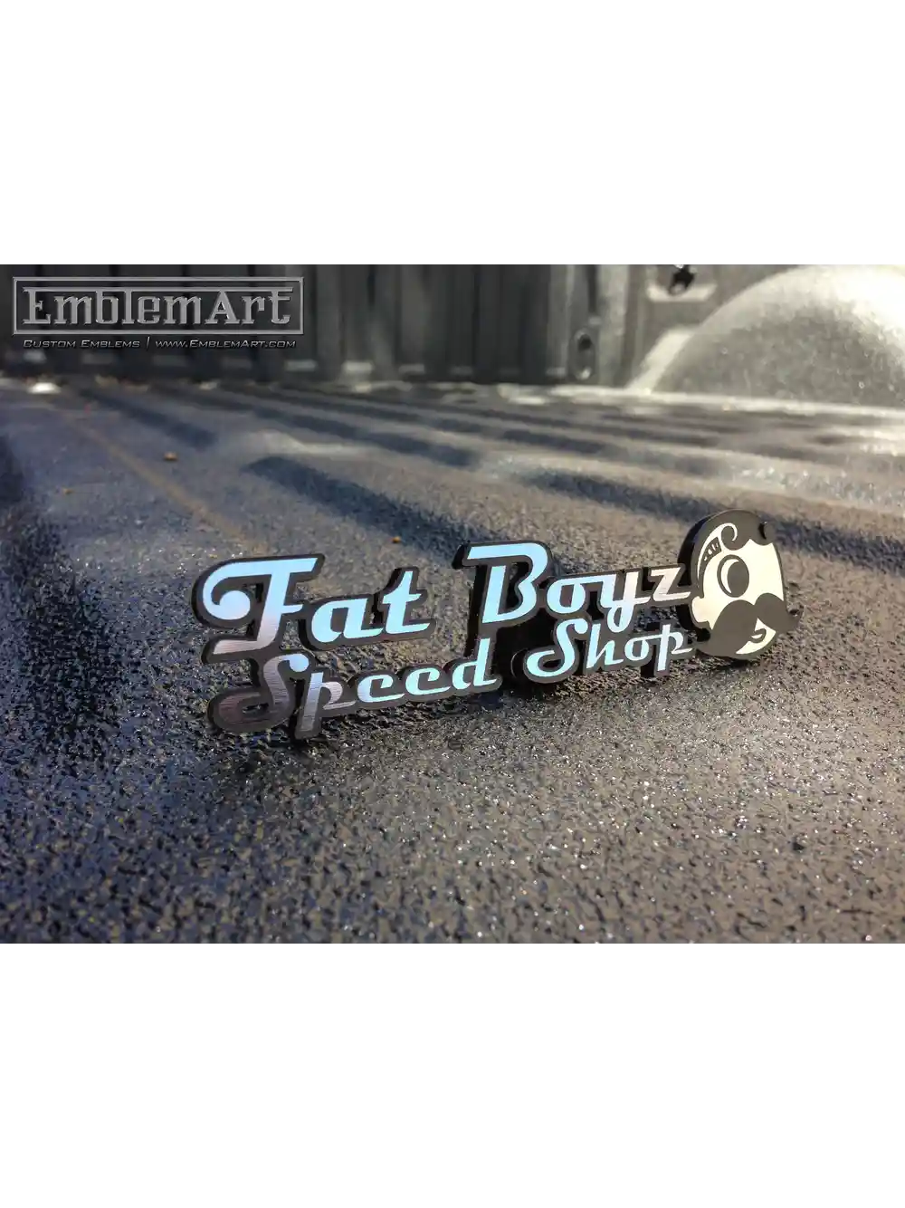 Custom Chrome Emblems - Factboyspeedshop01 Emblem