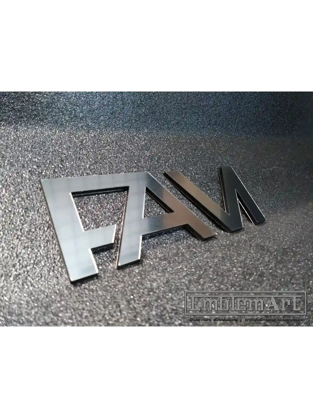 Custom Chrome Emblems - Fam Chrome 01 Emblem