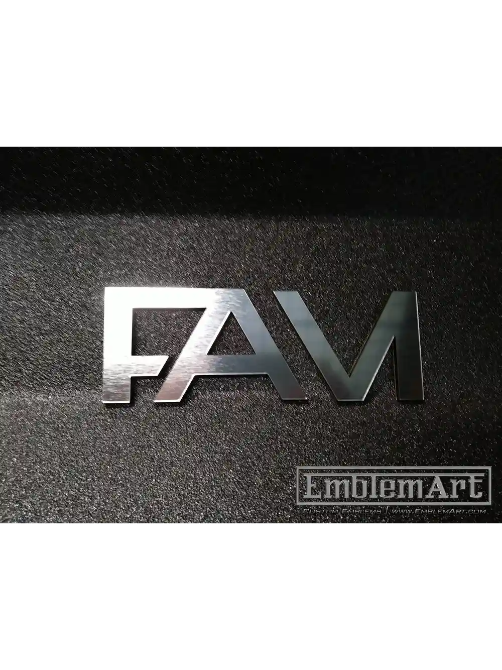 Custom Chrome Emblems - Fam Chrome 02 Emblem