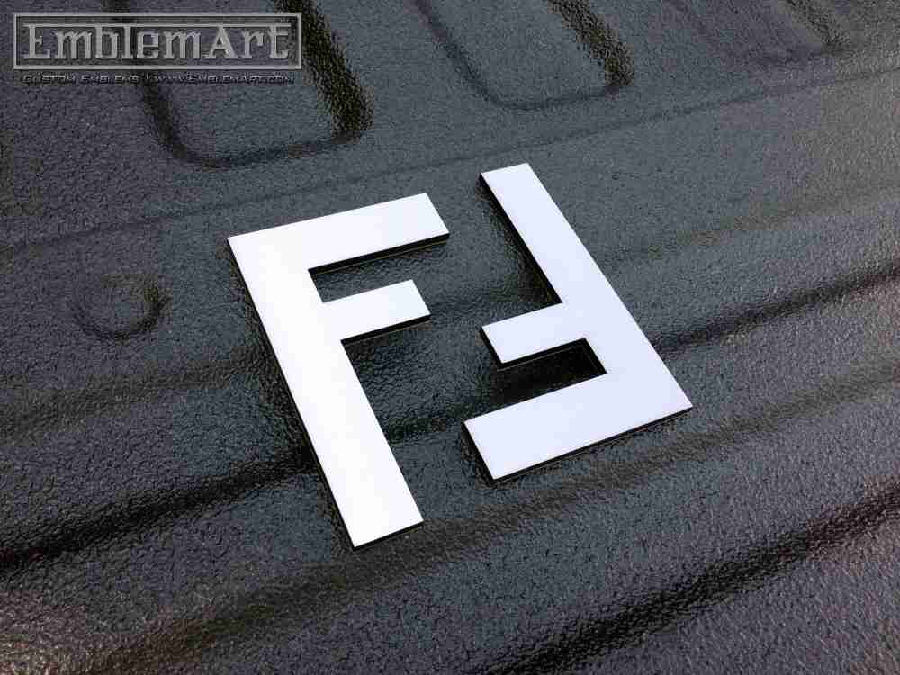 Custom Chrome Emblems - Custom Ff Emblem