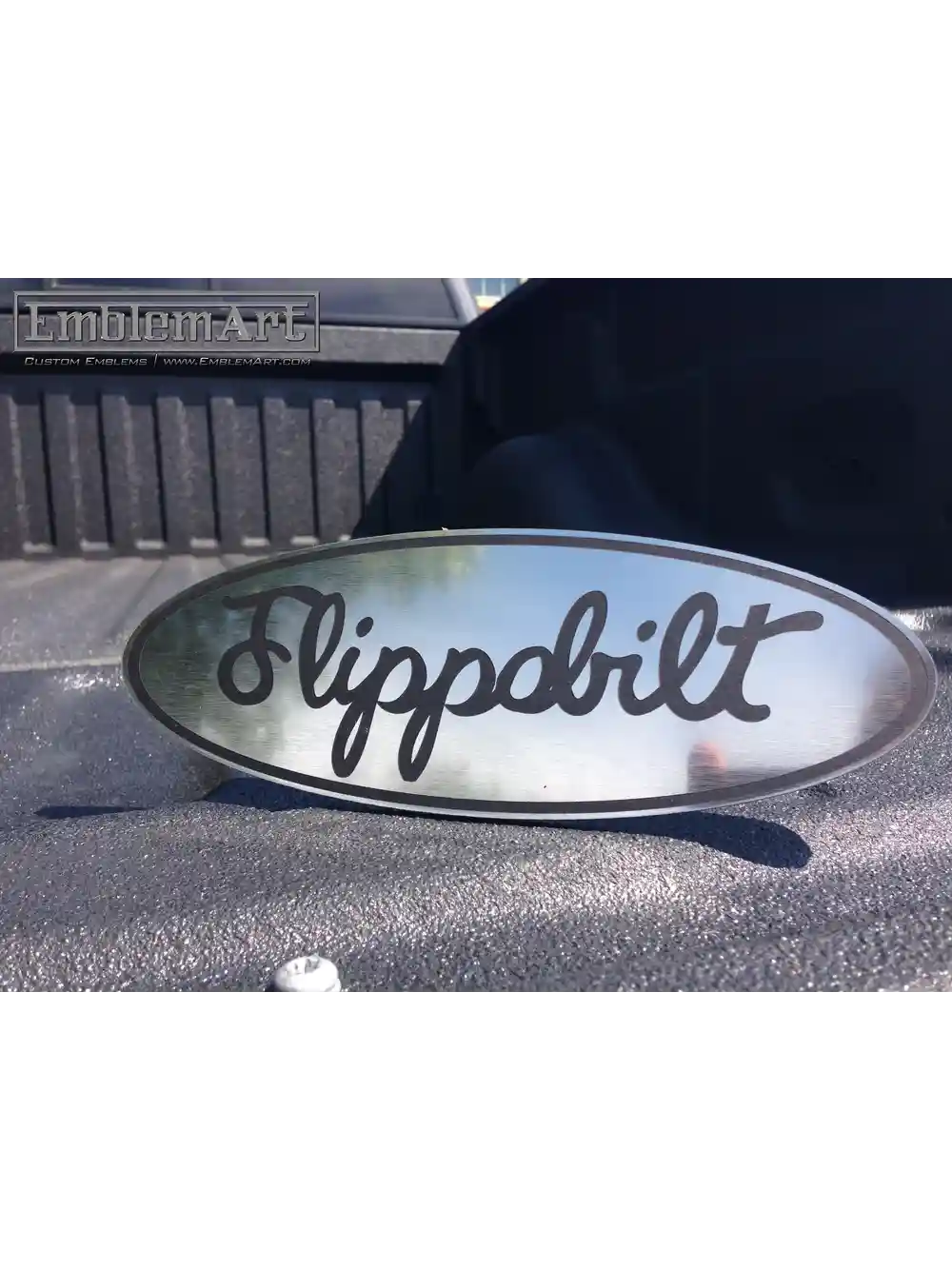 Custom Chrome Emblems - Flippobilt04 Emblem