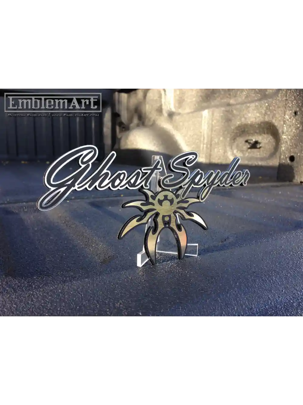 Custom Chrome Emblems - Ghostspyder01 Emblem